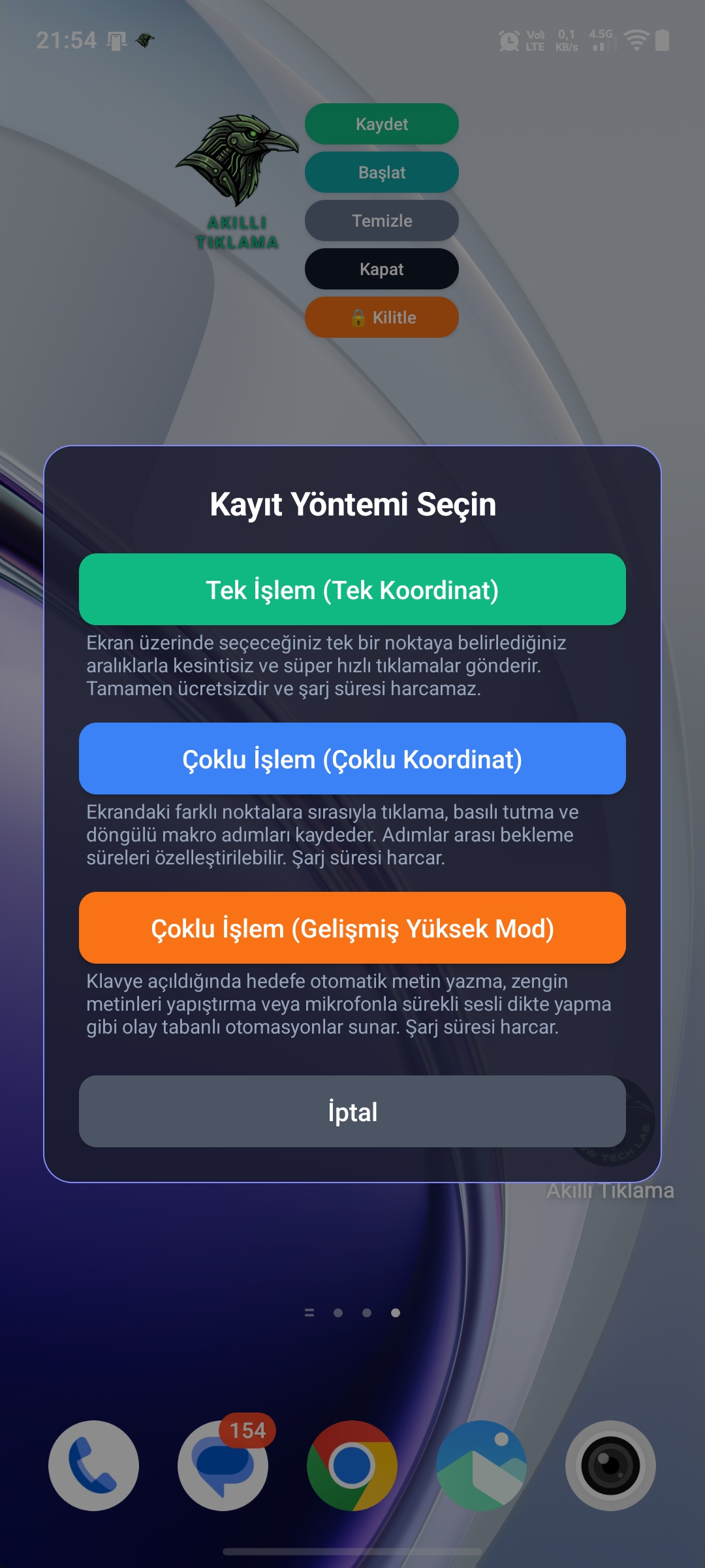 Akıllı Tıklama Arayüzü